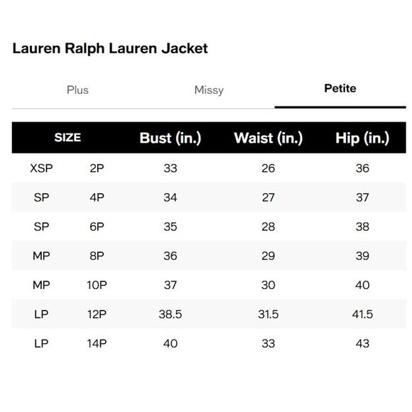 New LAUREN RALPH LAUREN Navy Sweater-Knit Cotton-Blend Blazer Petite Small - Picture 13 of 13